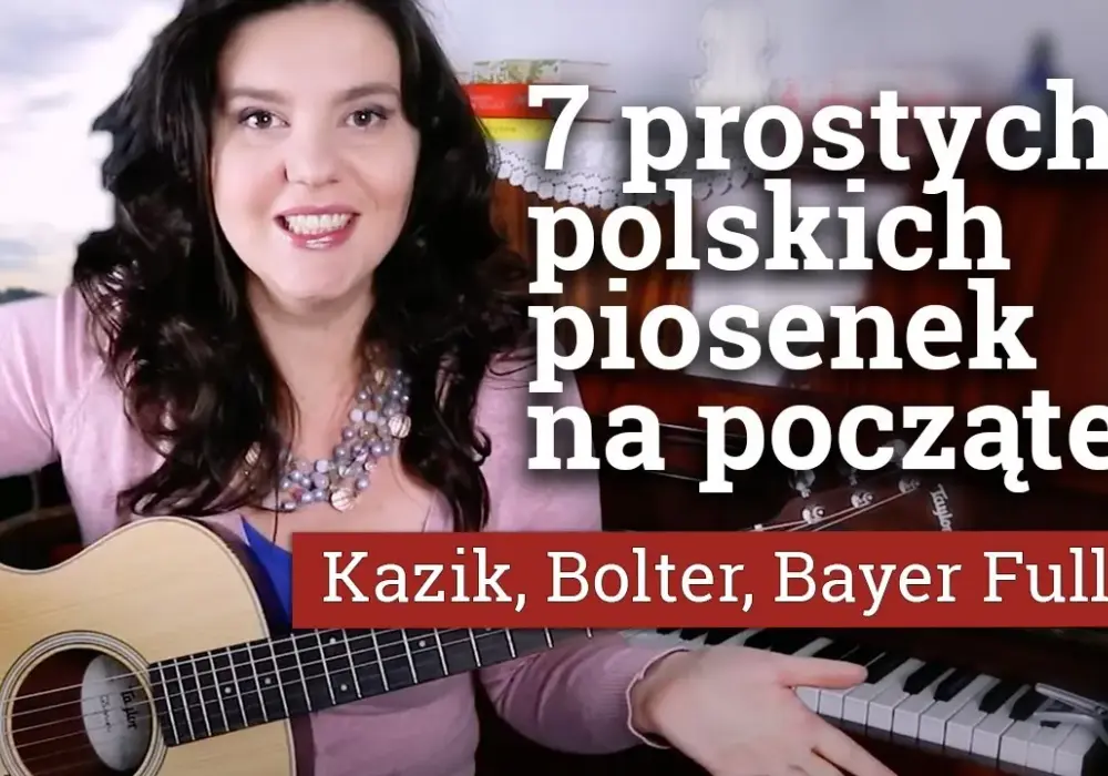 Proste piosenki na gitarę z chwytami, które każdy może zagrać