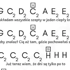 Nuty do zawsze tam gdzie ty – łatwe do grania dla każdego muzyka