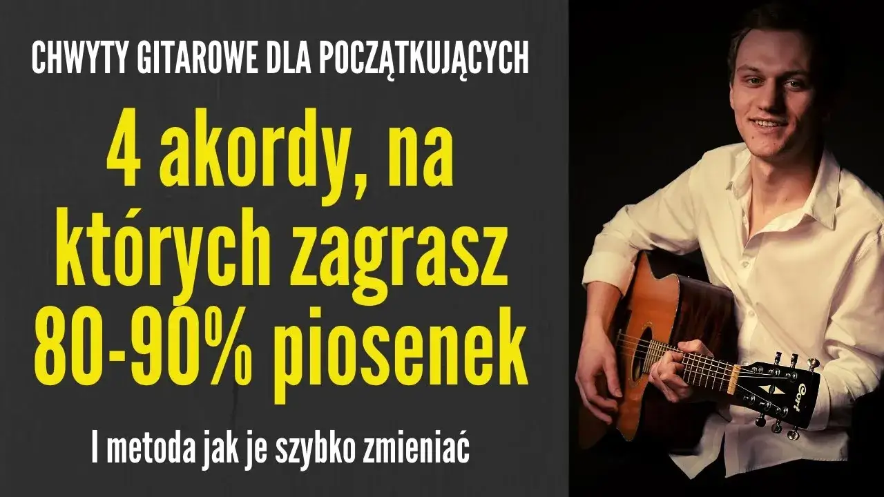 Zdjęcie Proste piosenki na gitarę z chwytami, które każdy może zagrać