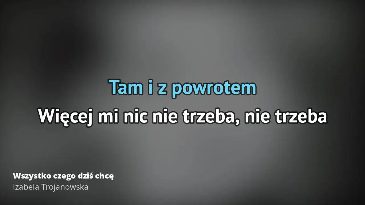 Zdjęcie Tekst piosenki wszystko czego dziś chcę - poznaj głębię emocji utworu
