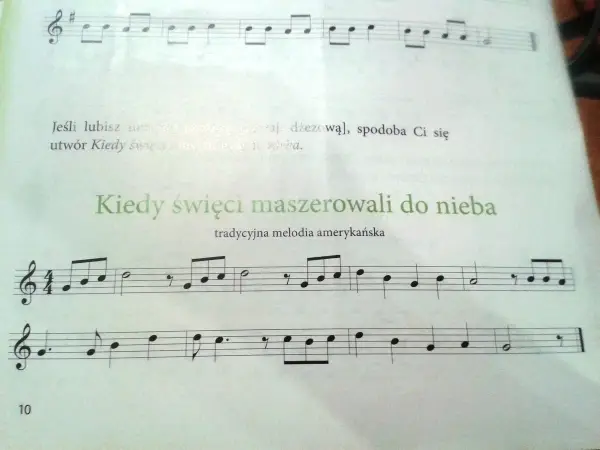 Nuty kiedy święci idą do nieba – znajdź je łatwo i szybko